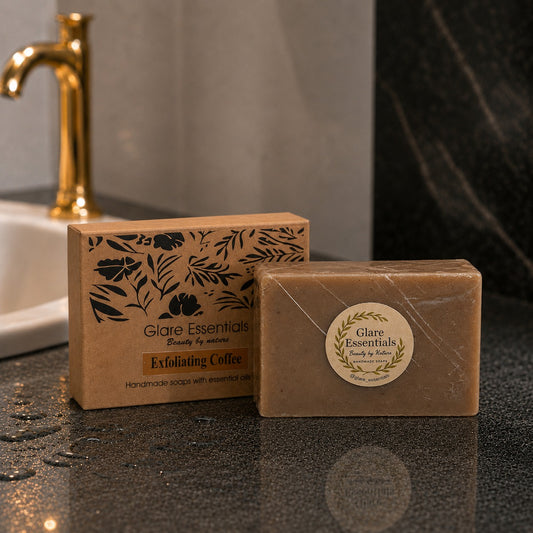 BrewGlow- Exfoliating Coffee Handmade Soap