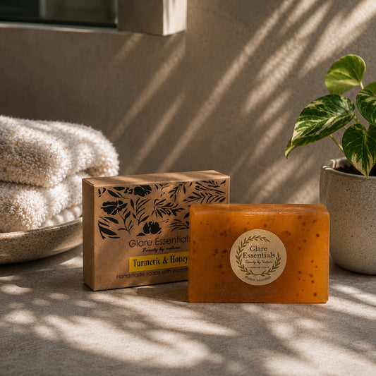 GoldenGlow-Turmeric and Honey Handmade soap