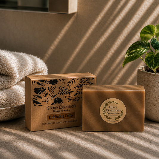BrewGlow- Exfoliating Coffee Handmade Soap