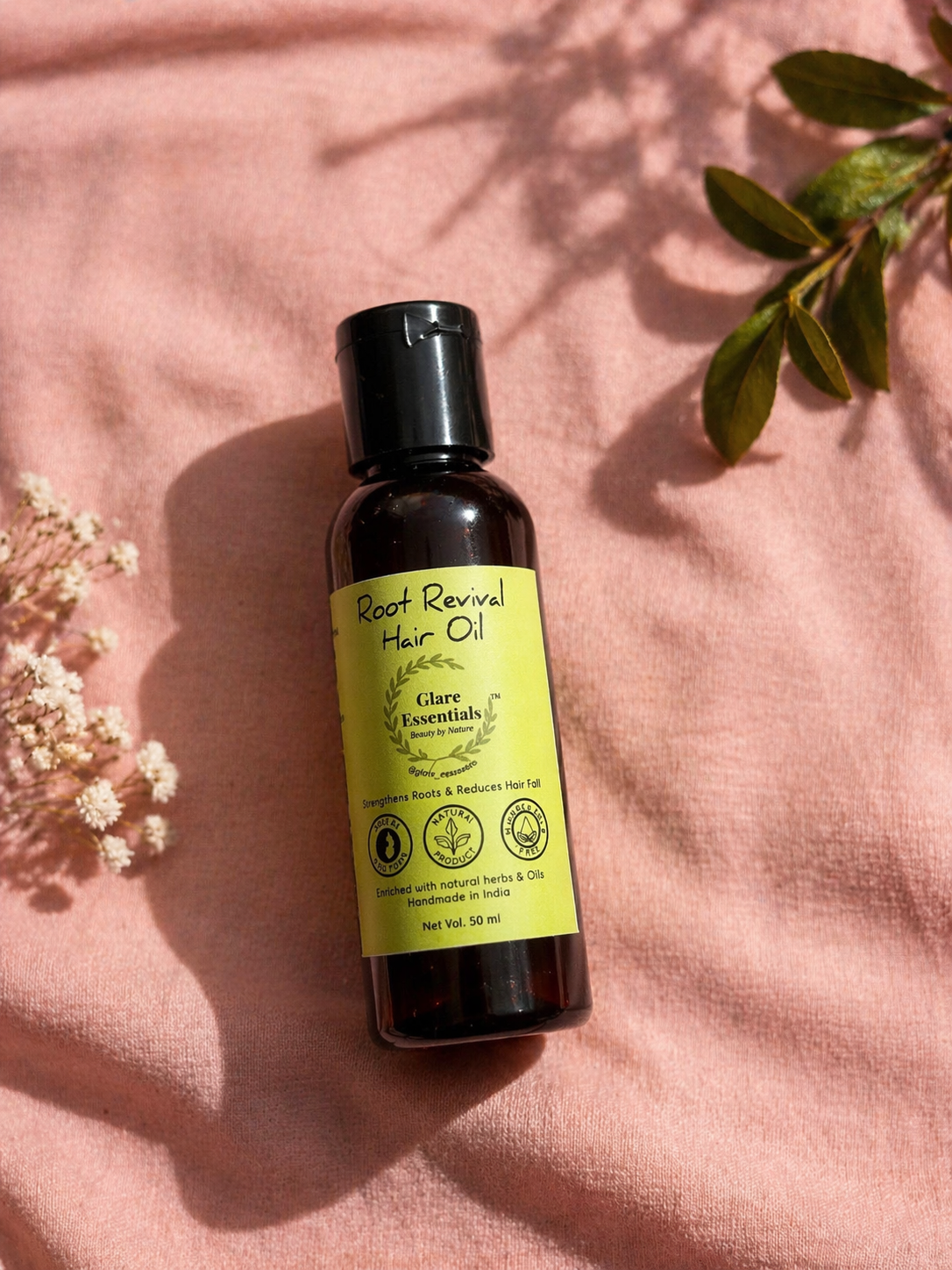 Root Revival Hair Oil – Mini (50 ml) | Reduces Hair Fall & Strengthens Roots