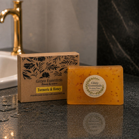 GoldenGlow-Turmeric and Honey Handmade soap