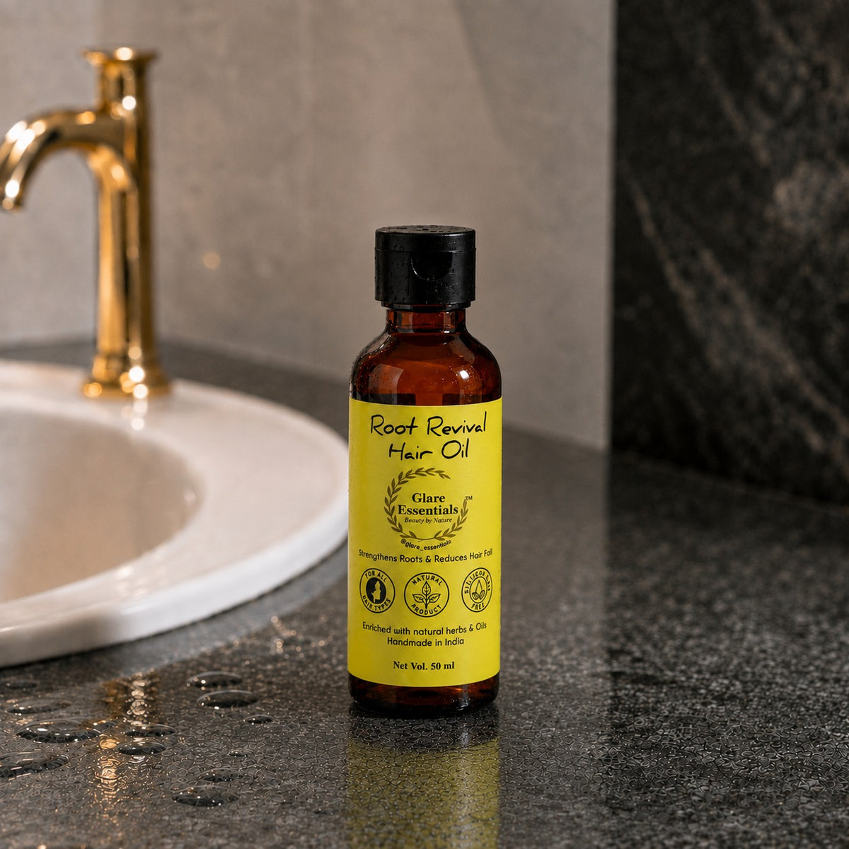 Root Revival Hair Oil – Mini (50 ml) | Reduces Hair Fall & Strengthens Roots