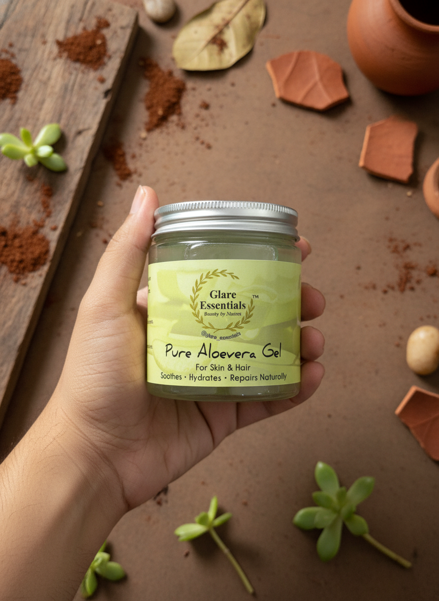 Pure Aloe Vera Gel for Skin & Hair | Soothes, Hydrates & Repairs Naturally